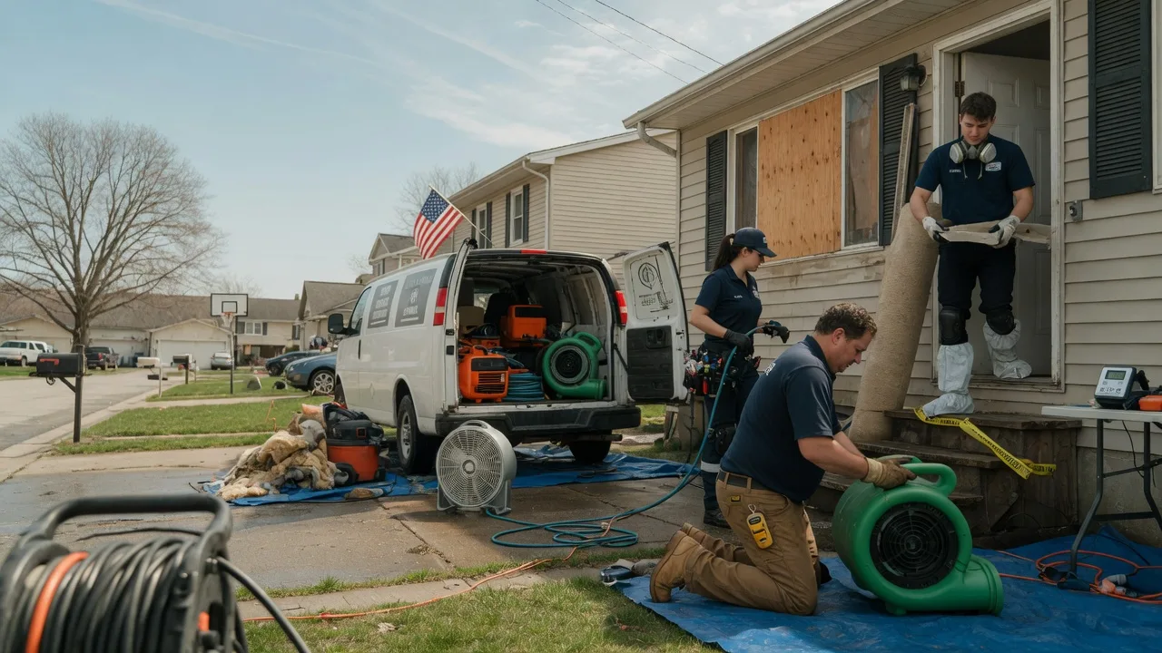 Water Damage Restoration in Godley, TX near me